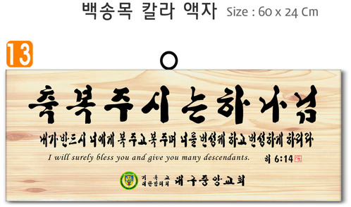 13. 백송목 부분조각 액자 60⨯24Cm