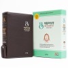 천연가죽 고급판 빅컬러성경 개역개정 새찬송가 대/색인/지퍼/초코(10198)